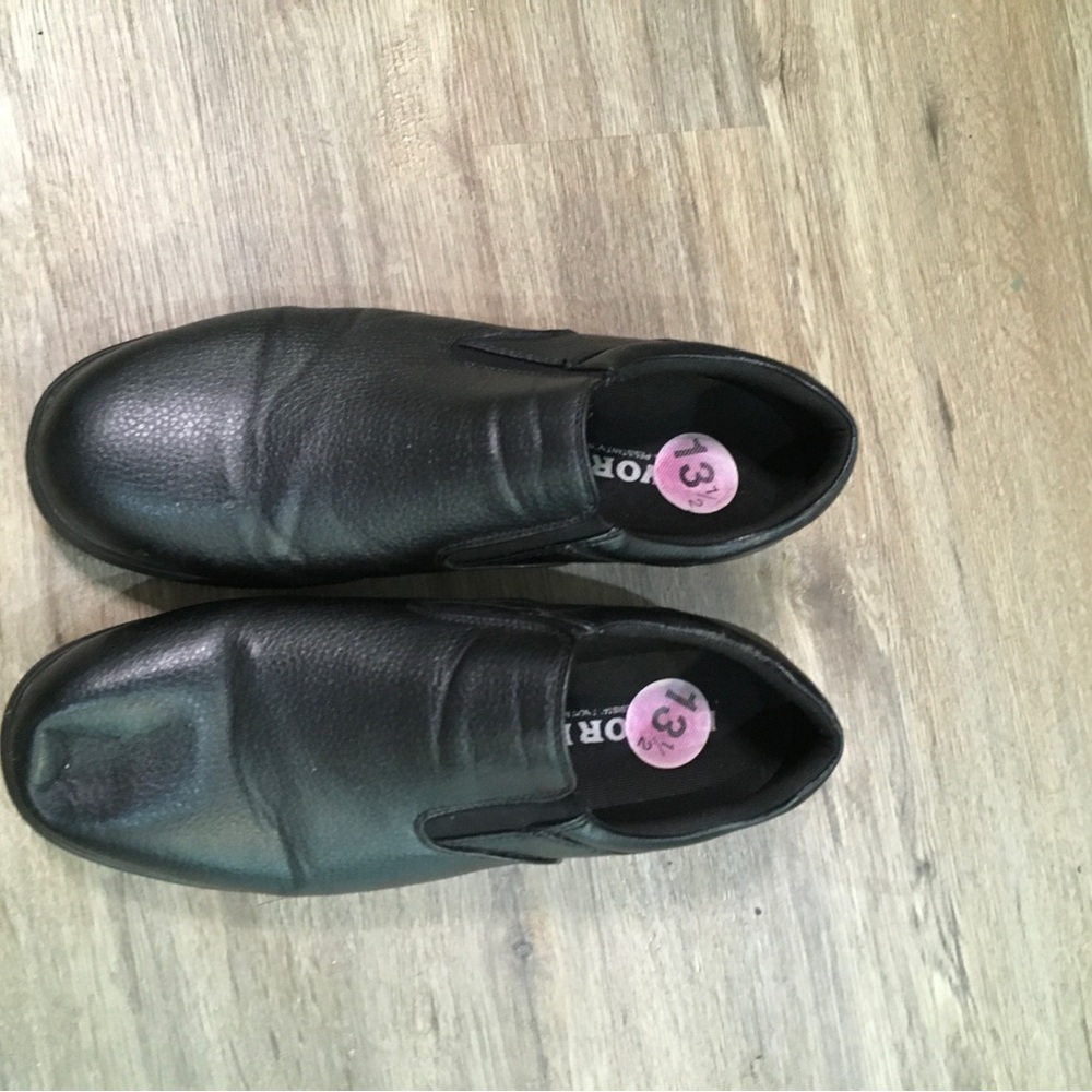 Men's Black Slip-On Shoes
